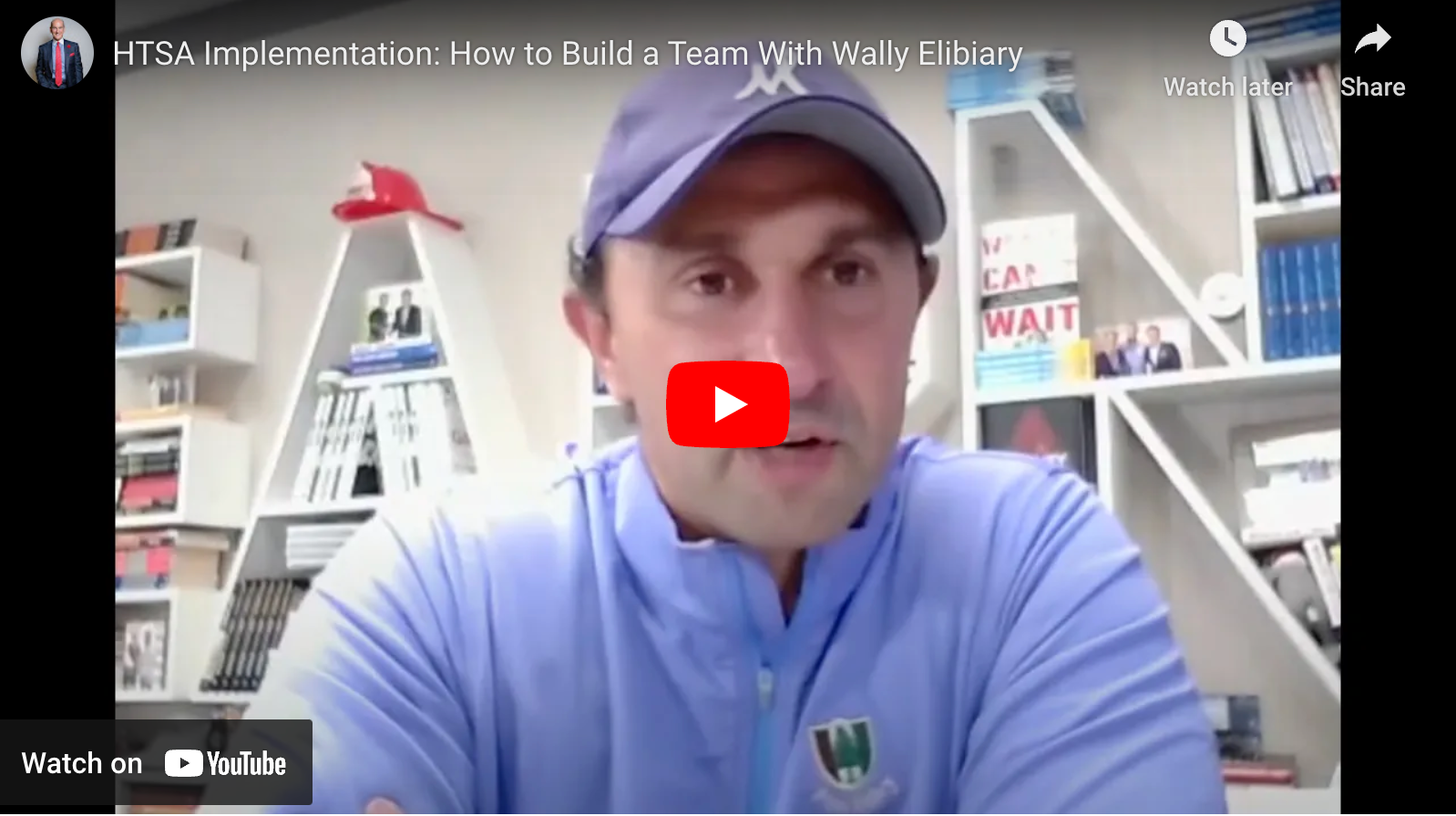 How to build a team Wally Elibiary