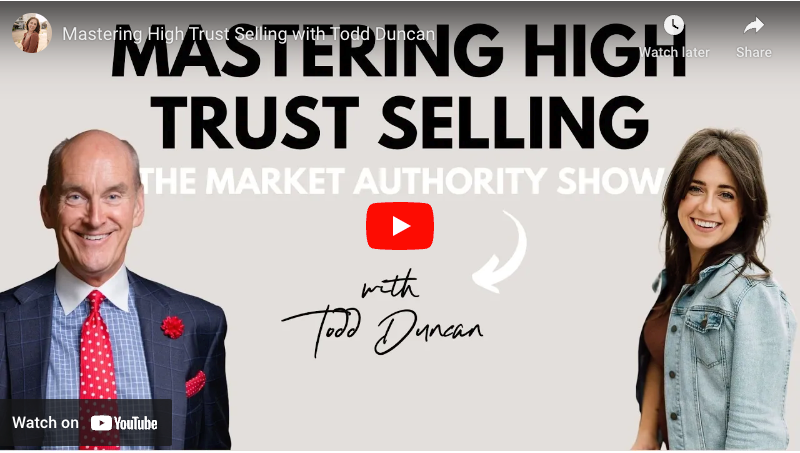 High Trust Selling Market Authority Show Sefanie Lugo